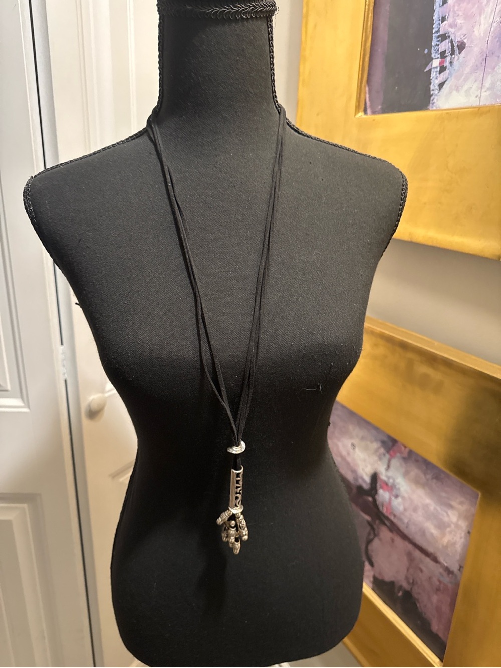 Signed El Taller Artisan Multi-Strand Statement Necklace